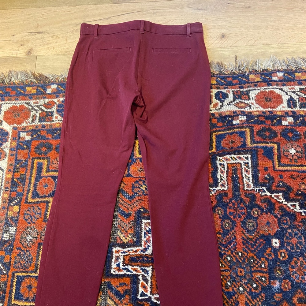GAP Women's Deep Red Skinny Pants